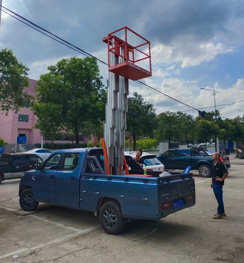 克拉玛依车载铝合金式高空作业车